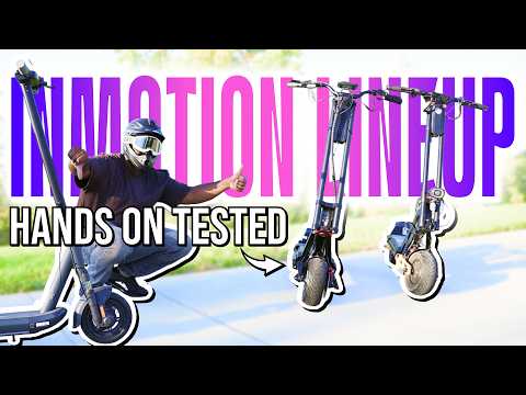Climber vs RS Jet vs Midnight RS – Ultimate Inmotion Scooter Showdown!