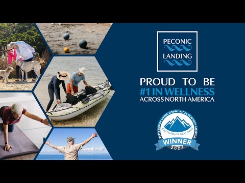 Peconic Landing Named #1 in Wellness for Senior Living Communities Across North America
