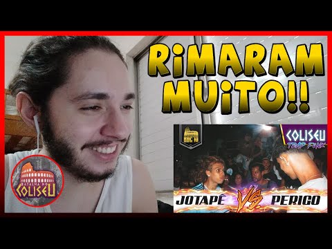 JOTAPE (SP) X PERIGO - PRIMEIRA FASE - BATALHA DO COLISEU | TRAPFUNK | REACT BAUEB