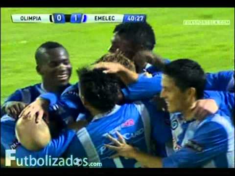 Olimpia 0 - Emelec 1. Copa Sudamericana 2012.