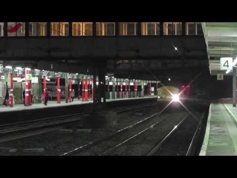 37611/37610 6k73 Sellafield - Crewe flasks, 18th March 2014 THRASH !!