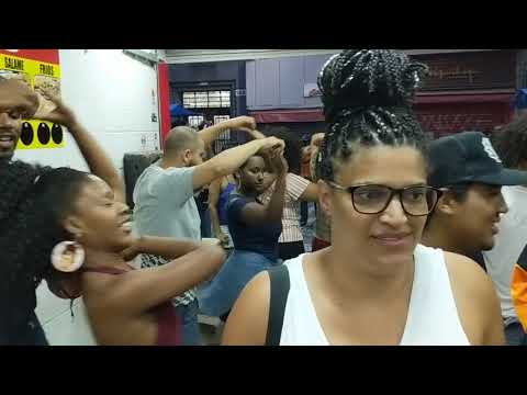 Samba rock in a bar in downtown São Paulo