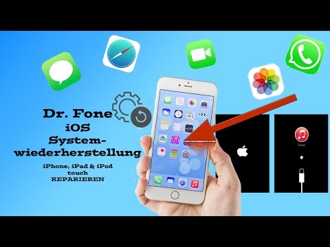 Dr. Fone: iOS Systemwiederherstellung - KAPUTTES iPhone, iPad & iPod REPARIEREN! [Full HD]