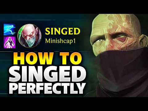 How to play Singed PERFECTLY in Season 15 (PROXY, LANING, SPLIT PUSH, AND MORE)