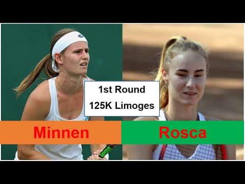 Greet Minnen (BEL) - Andreea Amalia Rosca (ROU) 1st Round Limoges Women Challenger 2021