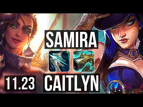 SAMIRA & Gragas vs CAIT & Lux (ADC) (DEFEAT) | Rank 1 Samira, Dominating | KR Challenger | 11.23