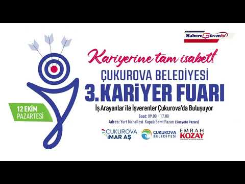 Çukurova Belediyesi 3. Kariyer Fuarı