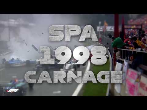 F1's Most Expensive Crash Ever...? | 1998 Belgian Grand Prix