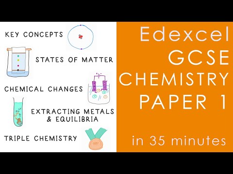 All of Edexcel CHEMISTRY Paper 1 in 35 minutes - GCSE Science Revision