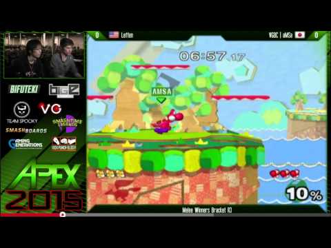 aMSa vs. Leffen at Apex 2015 Group Analysis (Match 1/2)