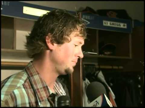 Brian Matusz discusses his rehab for his intercostal injury