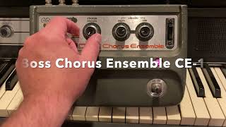 Video thumbnail for Vintage Analog Stereo Chorus Comparison: Boss Chorus Ensemble CE-1 & MXR Stereo Chorus MX-134 by Matt Thomas Overdrive