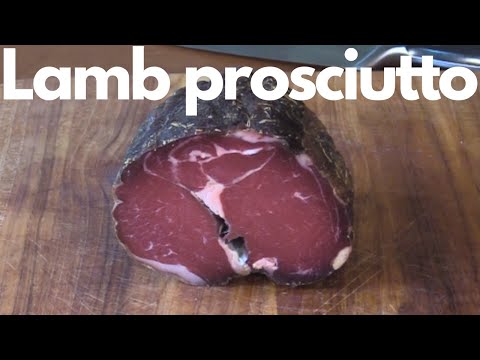 Lamb Prosciutto | Gourmet Woodsman