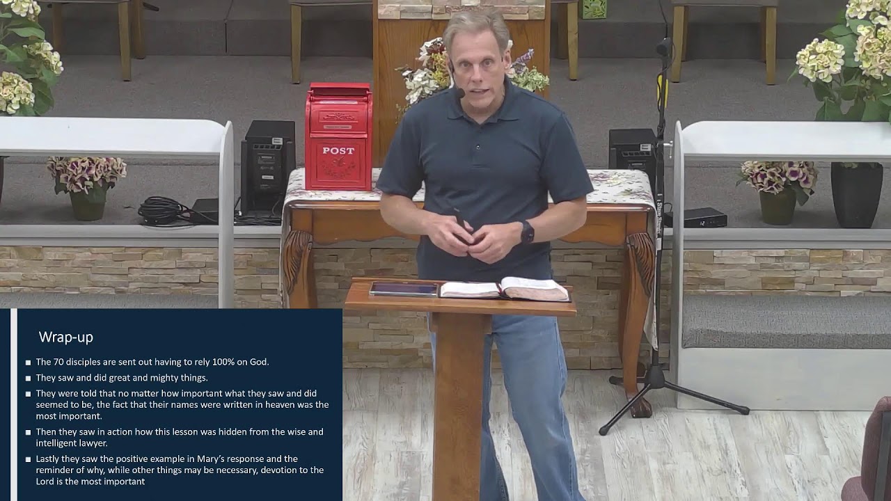 Cornerstone Fellowship | WPB - Luke Ch. 10 part 2 (04-22-2026)