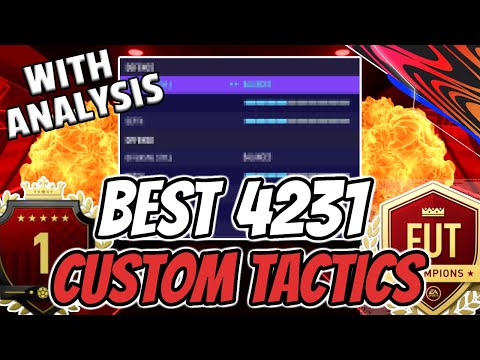 FIFA 21 INVINCIBLE 4231 PRO PLAYER CUSTOM TACTICS/PLAYER INSTRUCTIONS!! - FIFA 21 ULTIMATE TEAM!!