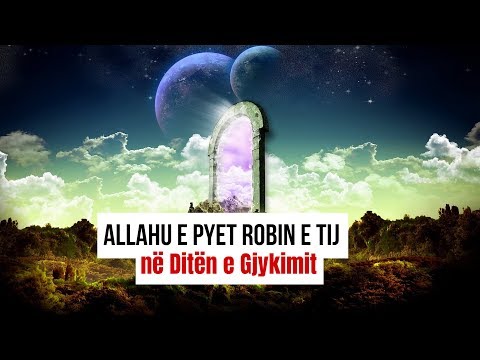Biseda mes ALLAHUT dhe robit të Tij