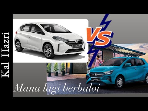 Axia Vs Myvi - Perbezaan