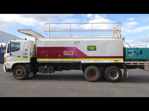 2009 Hino FM500 6x4 Turbo Diesel Service Truck -  Lot 4, Jandakot, WA