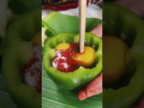 ピーマンの肉詰め