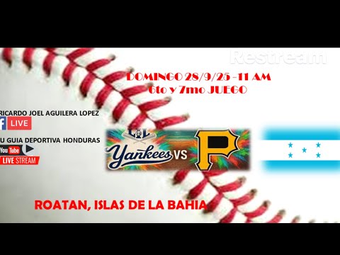 FINALSERIE ENTRE  PIRATES vs RTBA, ROATAN BASEBALL LEAGUE