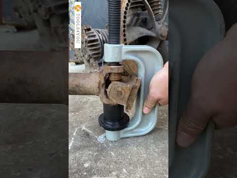 Remove propeller shaft U-joint