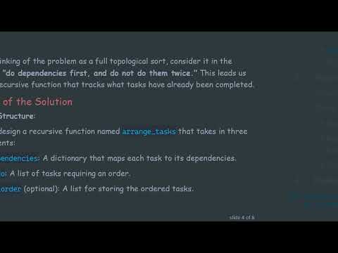 How to Efficiently Perform a Topological Sort on a Subset of Graph Items