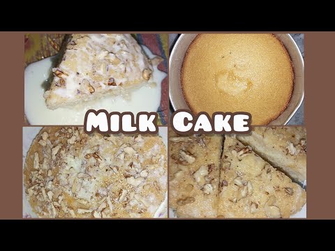 Super Soft Milk Cake Recipe 🥰 By Syeda