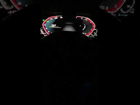 compteur BMW 330e g20 292cv - 100 à 240 km/h