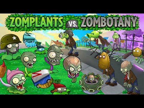 Plants Vs Zombies Zomplants Vs Zombotany Mod Gameplay Zombotany 2