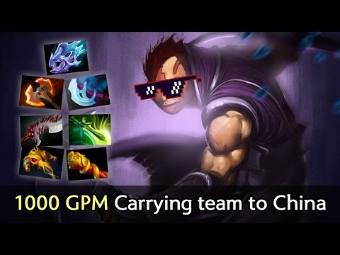 1000 GPM Anti-Mage carrying team to China — Vega vs ESC Dota 2
