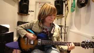Straight For The Heart Whitesnake Cover by 11 Year Old Alex Ayres