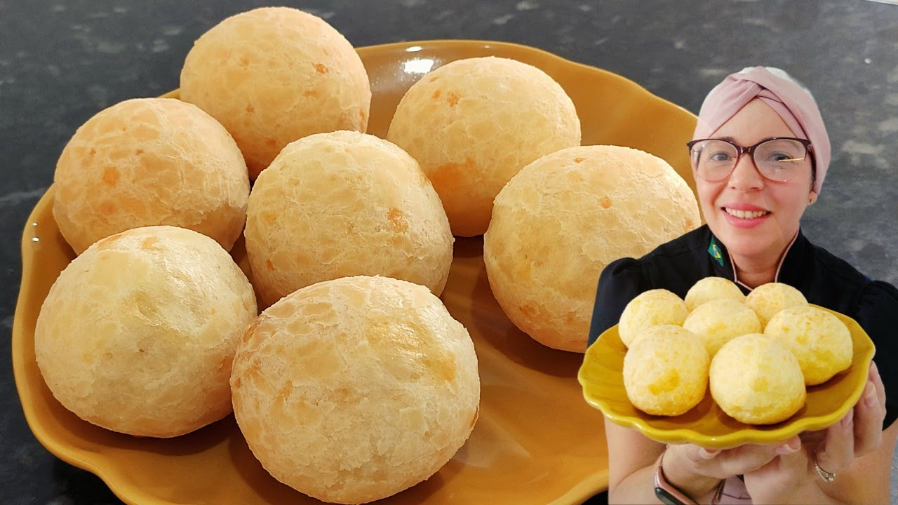 Pão de queijo para vender! Aula completa com valor de custo e rendimento.