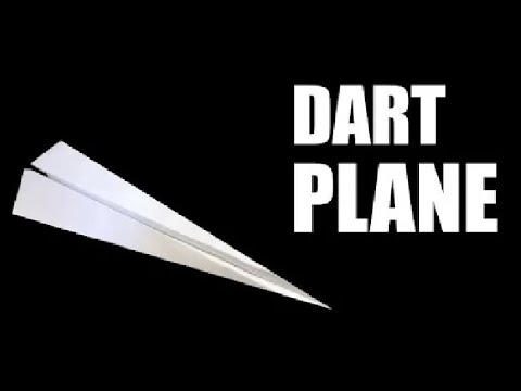The easiest way to make a dart plane very sharp