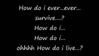 how do i live lyrics by Leann Rimes