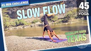 45 Min Slow Flow Yoga @ Guadalupe River State Park - a 45 Minute Yoga Class - Five Parks Yoga
