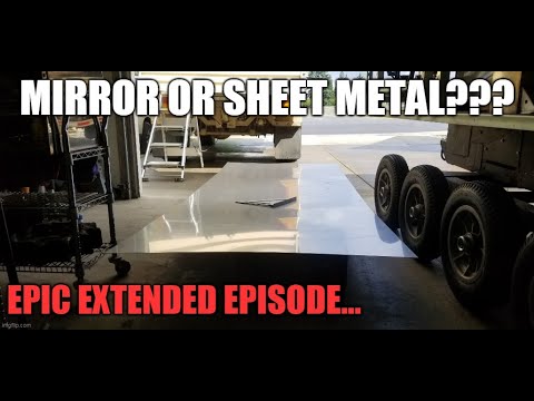 Rusty the Spryte build part 70 (sheeting pickup, delivery, and installation start day 1)