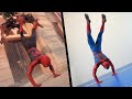 Stunts From Spiderman In Real Life (Parkour)