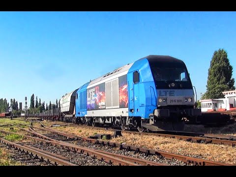 Marfar-LTE-Freight Train-Siemens Hercules 2016 909-Oradea Est -Romania-13.08.2020