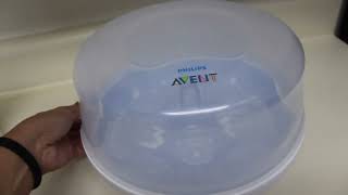 Philips AVENT Microwave Steam Sterilizer for Baby Bottles, Pacifiers, Cups and More Review