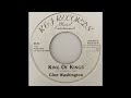 Glen Washington - King Of Kings - R & J Records 7inch 2002 Swing Easy Riddim