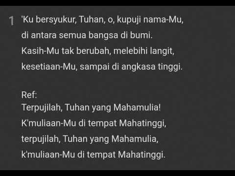 KPPK 15 Kupuji-Mu, Tuhan (Be Exalted, O Lord) Karaoke Instrumental