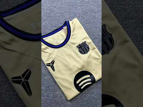 25-26 Barcelona home jersey special edition, this is a good unboxing video#barcelona #jersey#shirt