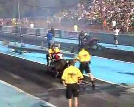 Sverre Dahl top fuel bike Gardemoen 2004