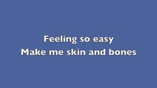 Skin and Bones Marianas Trench lyrics