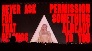 Beyoncé - National Anthem / Freedom (Cowboy Carter Tour/Chicago Night 1) 05-15-25