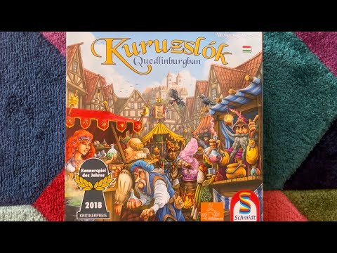 Kuruzslók Quedlinburgban szabálymagyarázat 2. - Petra Játékszabály Videói