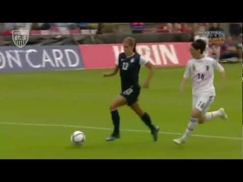 WNT vs. Japan: Alex Morgan 2nd Goal - June 18, 2012