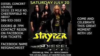 REIGN OPENING FOR STRYPER!