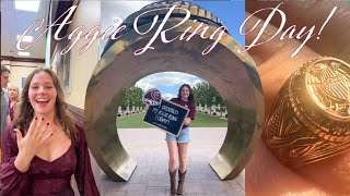 Getting my Aggie Ring!!