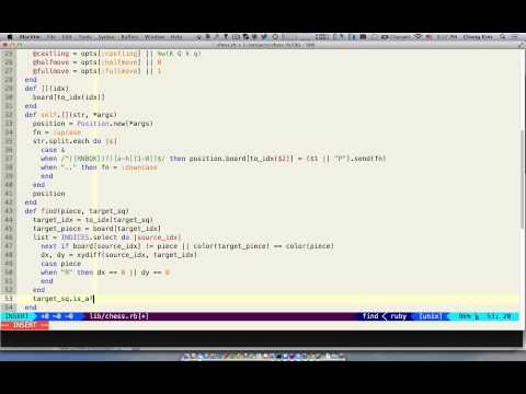 Ruby Chess v1 part 1